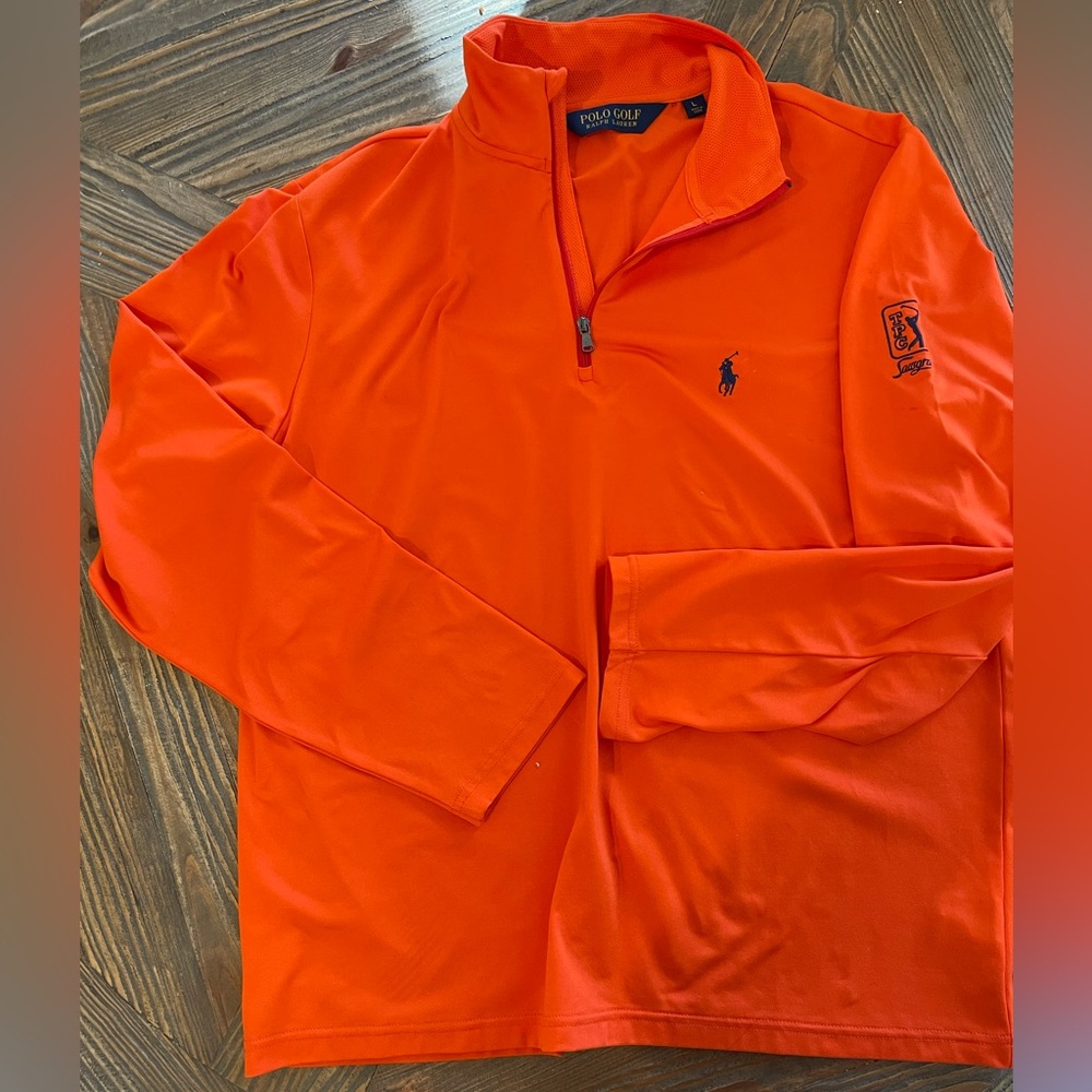 Special edition TPC Sawgrass logo POLO GOLF by Ralph Lauren half zip